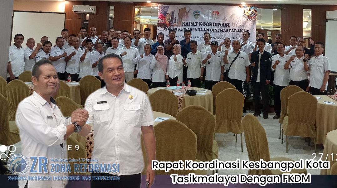 Kaban Kesbangpol Kota bersama Staf Ahli Pemkot Tasikmalaya